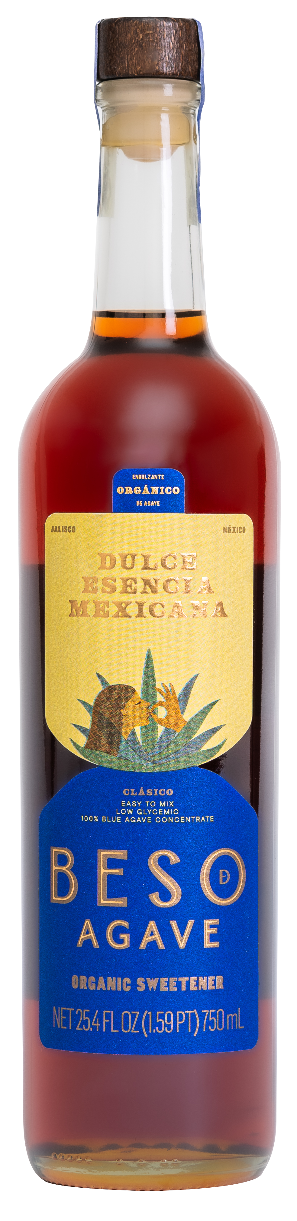 Beso Concentrado de Agave Syrup 75cl