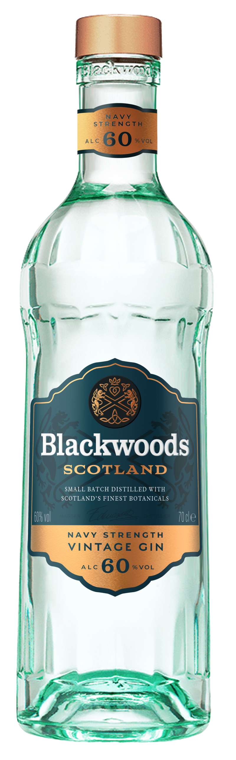 Blackwoods Vintage Dry Gin 60% 70cl