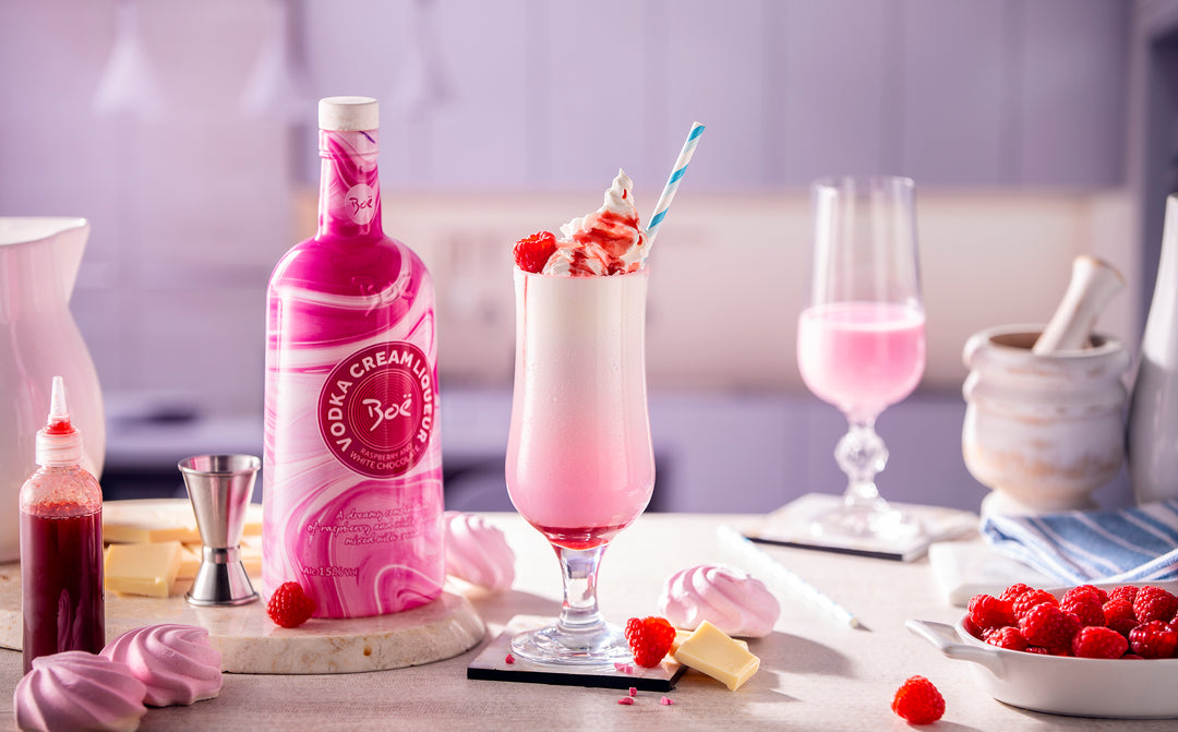 Blue Raspberry Cream Liquer Boe Raspberry & White Chocolate Vodka Cream Liqueur 70cl – Distillers ...