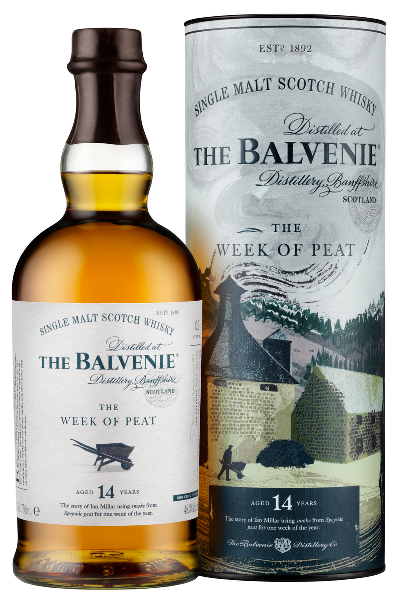 Balvenie The Week of Peat 14 Year Old Whisky 70cl