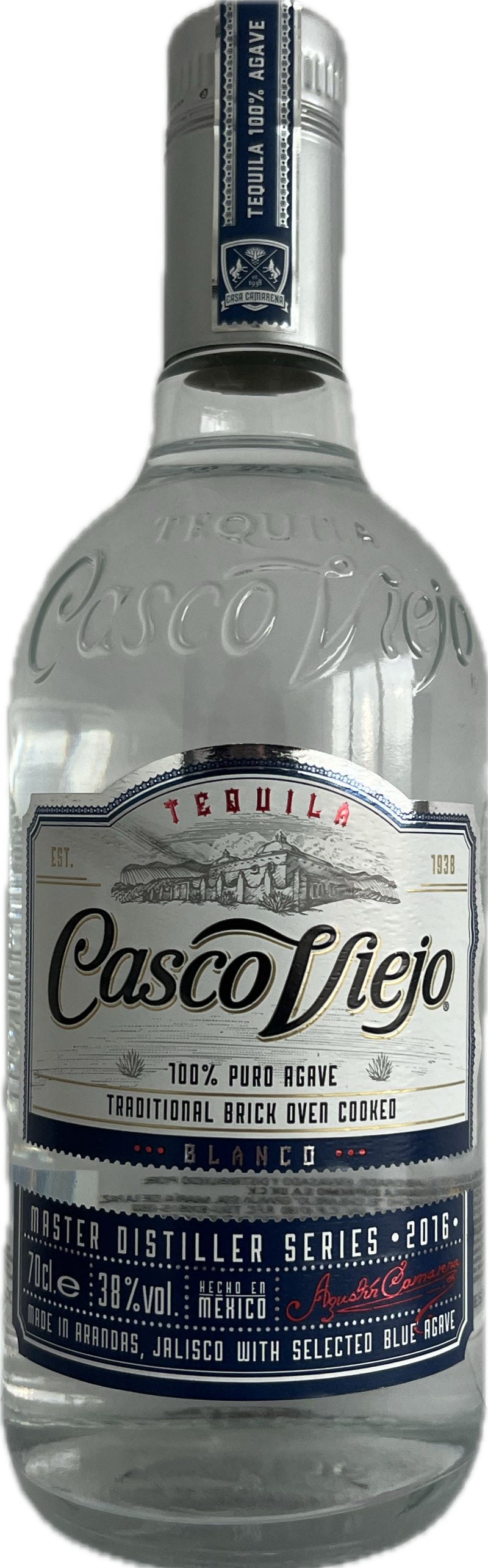 Casco Viejo Blanco Tequila 70cl