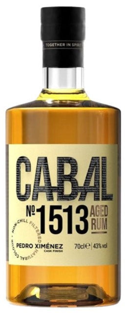 Cabal No.1513 Rum 70cl + Cabal Rum Glass