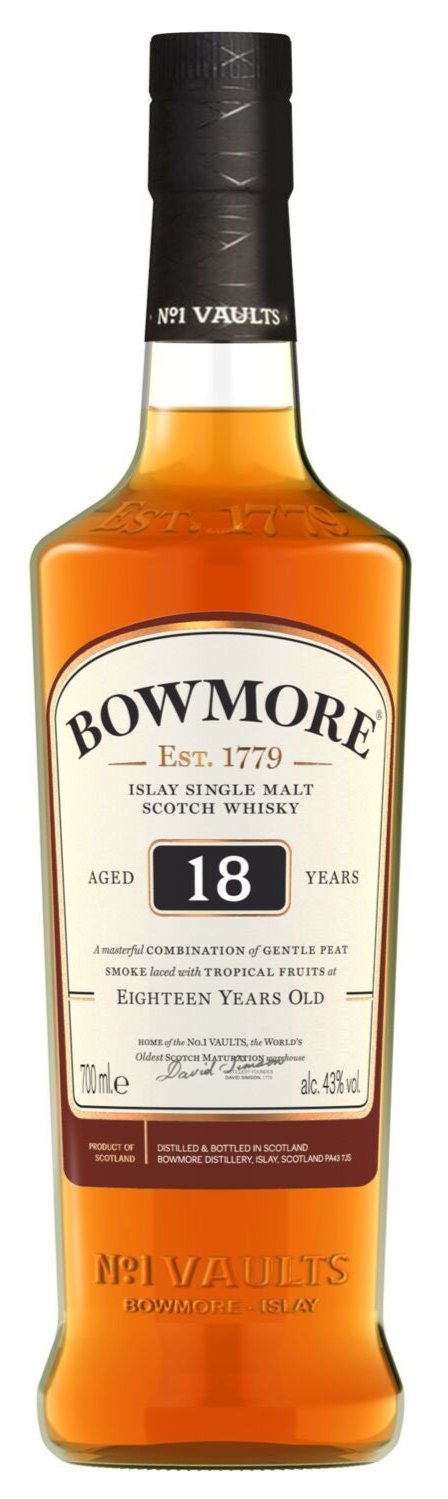 Bowmore 18 Year Old Single Malt Whisky 70cl – Distillers Direct