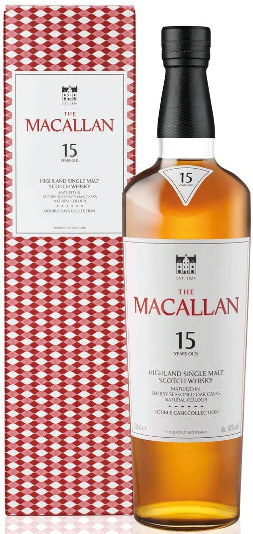 The Macallan 15 Year Old Double Cask Whisky 70cl