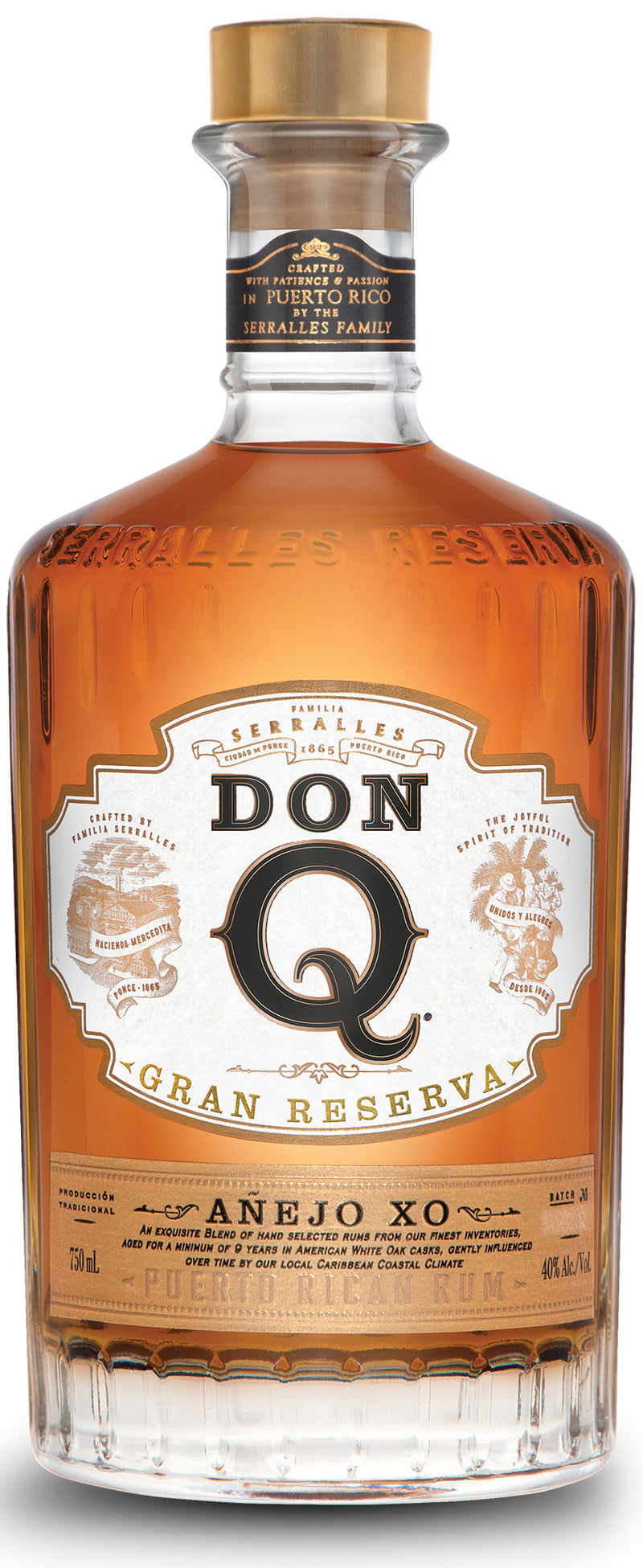 Don Q Gran Reserva Anejo XO Rum 70cl