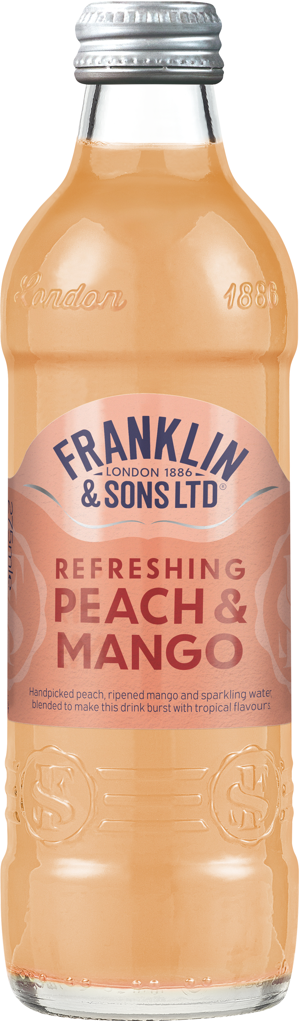Franklin & Sons Peach & Mango 12x275ml