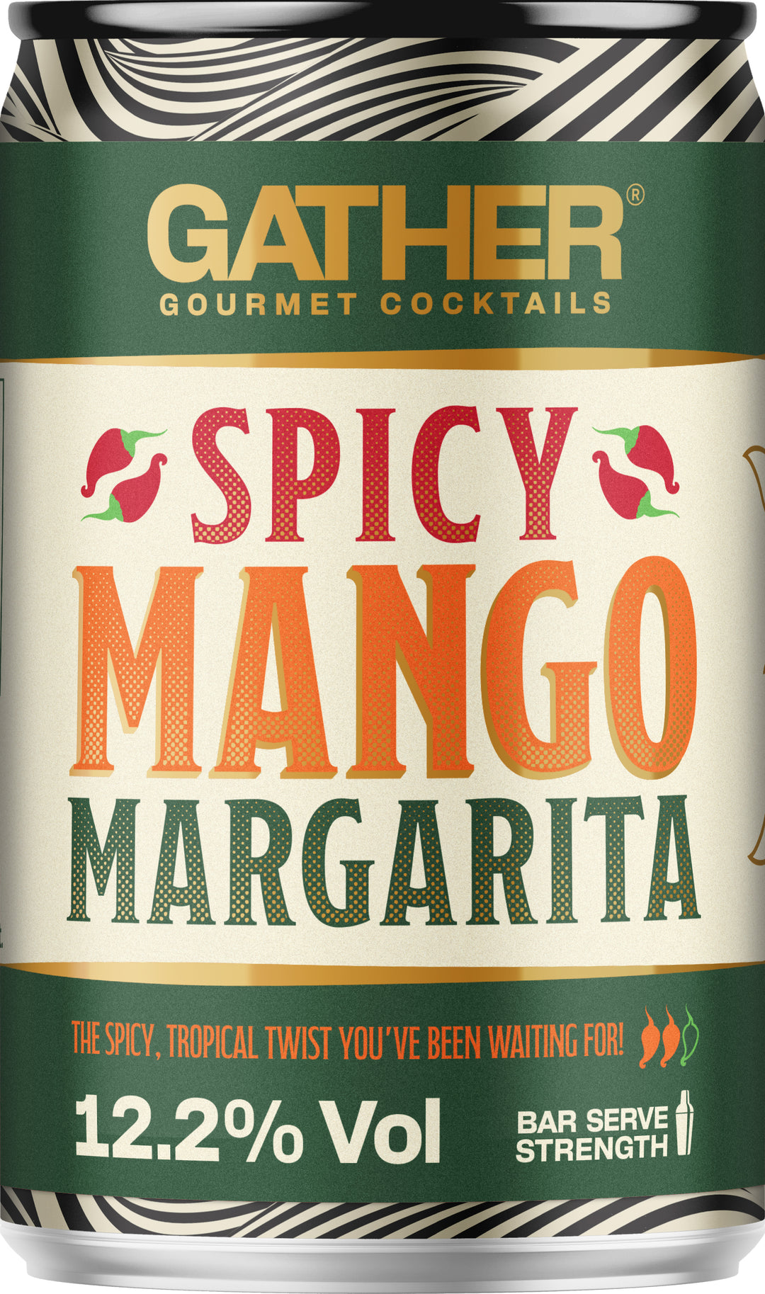 Gather Spicy Mango Margarita 12x150ml