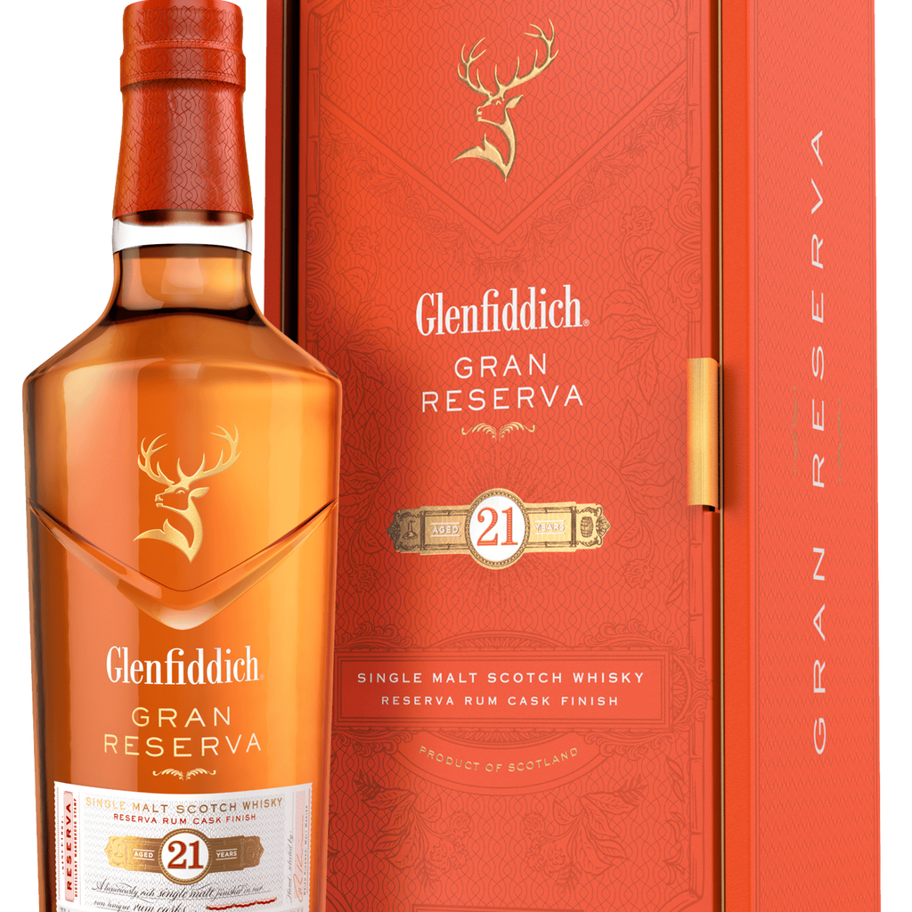 Glenfiddich 21 Year Old Reserva Rum Cask Finish Scotch Whisky 70cl