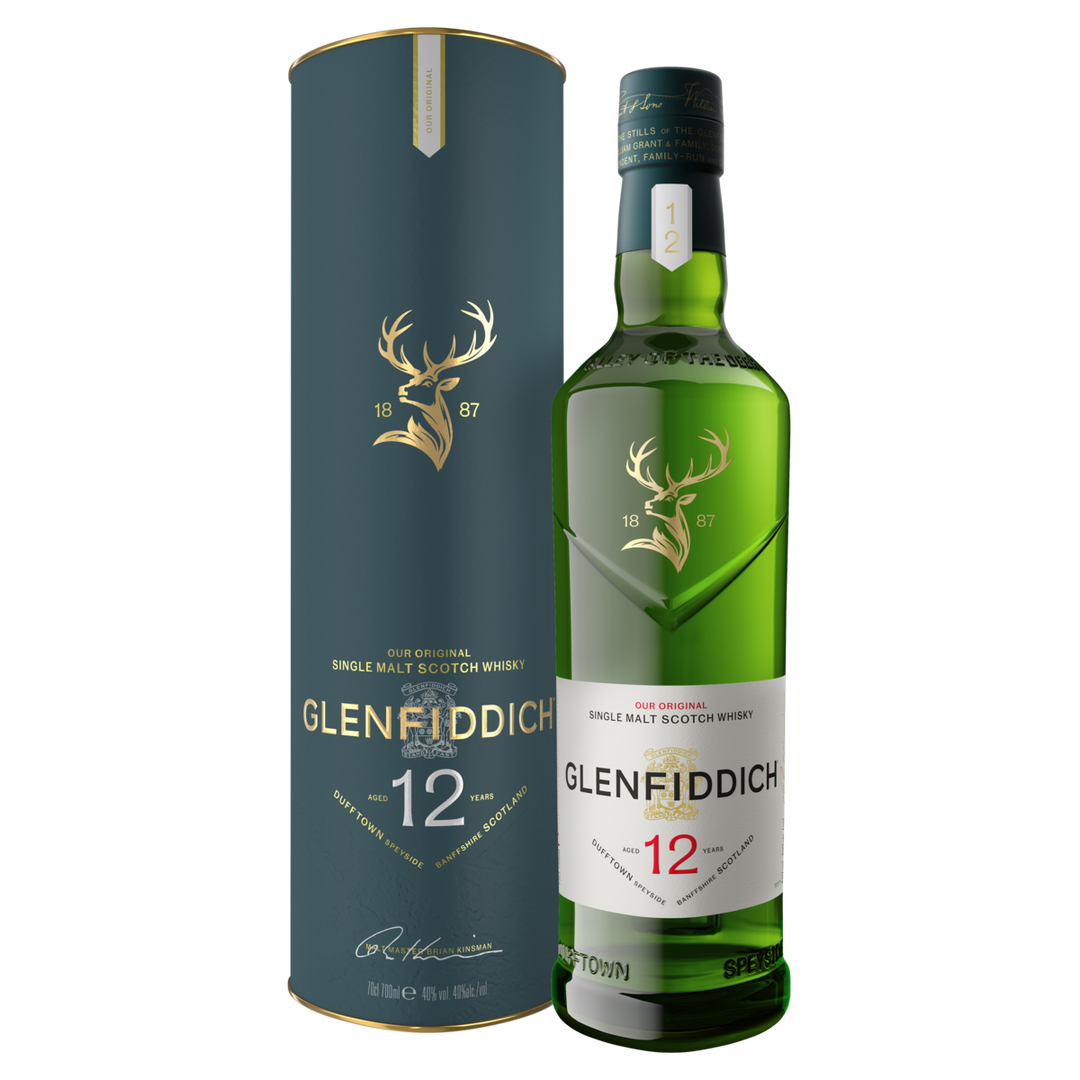 Glenfiddich 12 Year Old Malt Whisky 70cl
