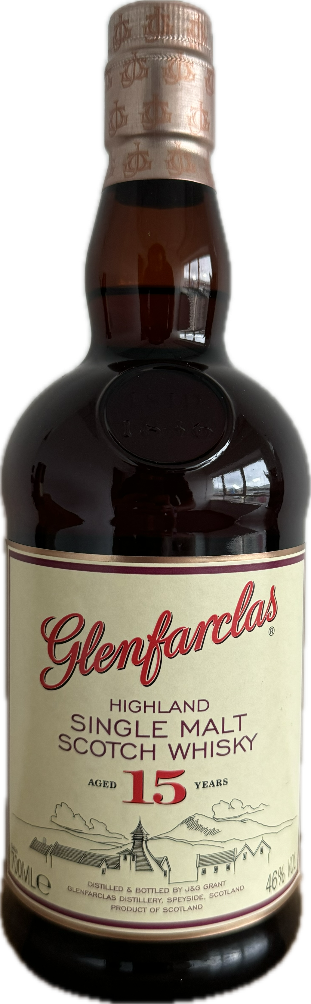 Glenfarclas 15 Year Old Malt Whisky 70cl