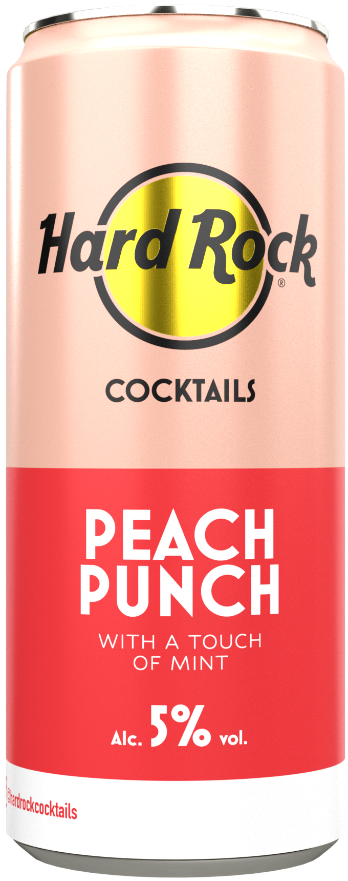 Hard Rock Peach Punch Cocktail 12x250ml