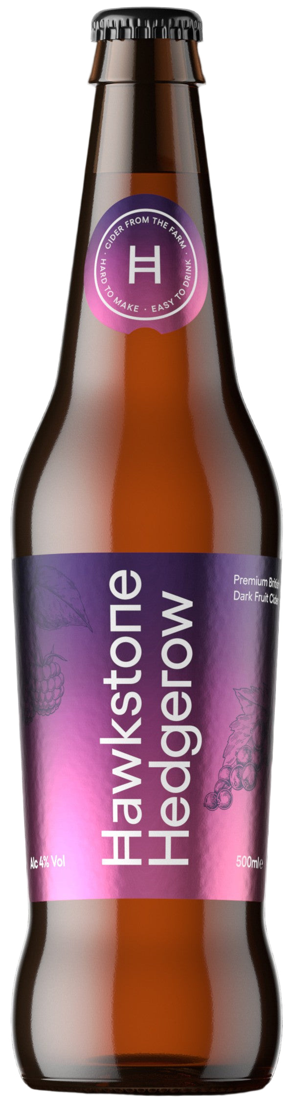 Hawkstone Hedgerow Cider 12x500ml – Distillers Direct