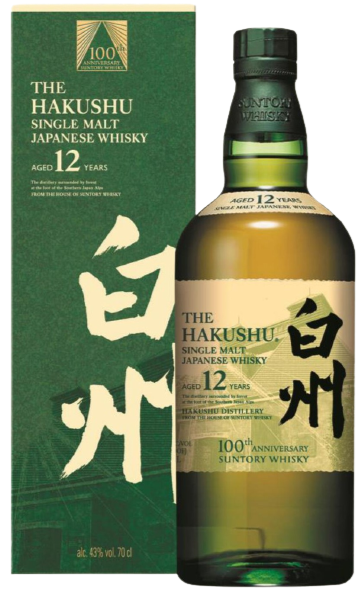 Suntory Hakushu 12 Year Old 100th Anniversary Edition Whisky 70cl