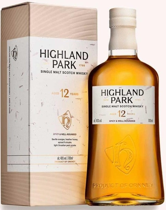 Highland Park 12 Year Old Whisky 70cl