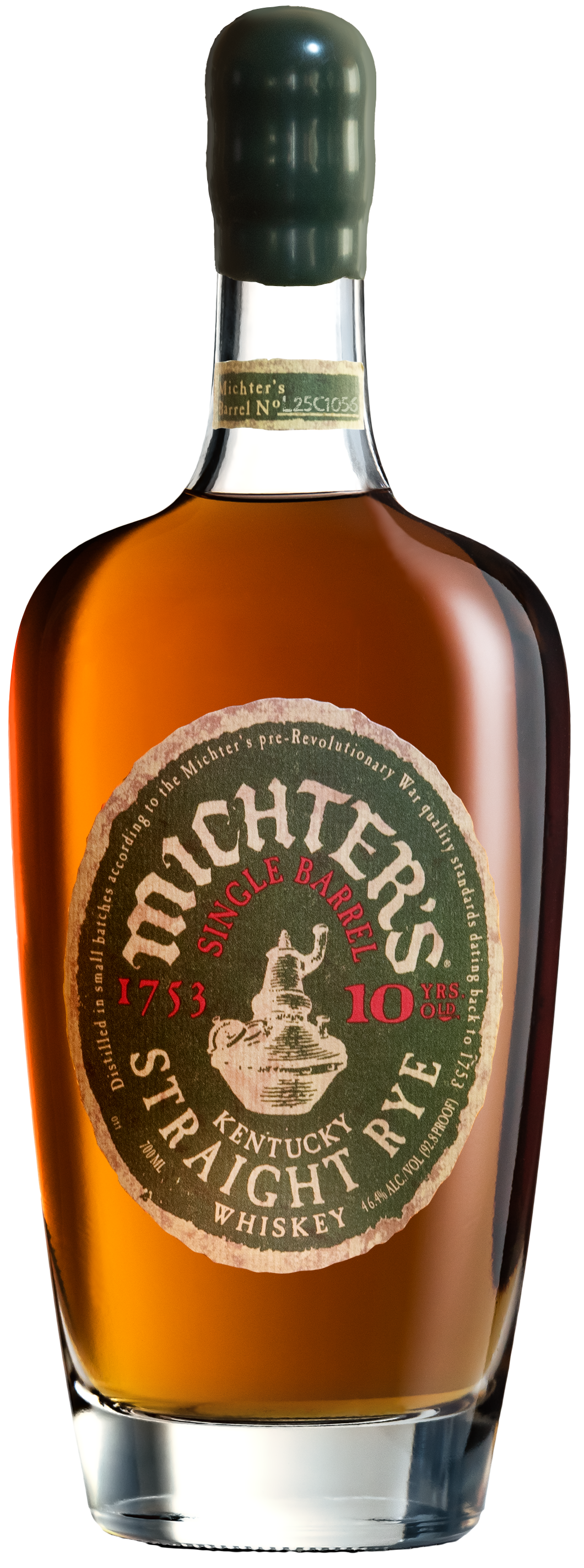 Michter's 10 Year Old Rye Whiskey 70cl