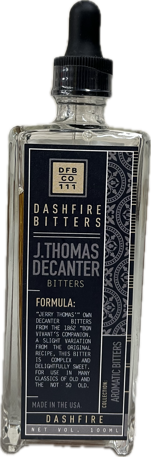 Dashfire Jerry Thomas Decanter Bitters 100ml Distillers Direct