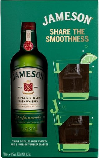 Jameson Original Whiskey Gift Set 70cl
