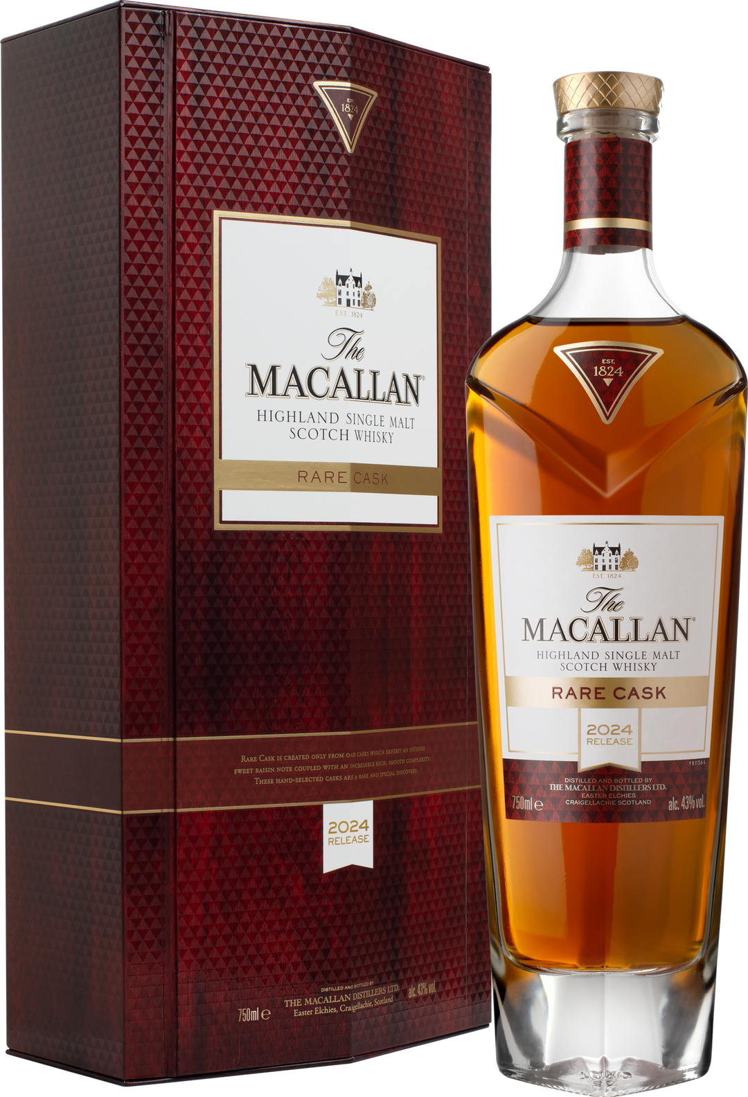 The Macallan Rare Cask 2024 Release Whisky 70cl