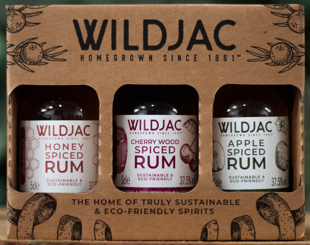 Wildjac The Spiced Rum Collection gift box 3x5cl