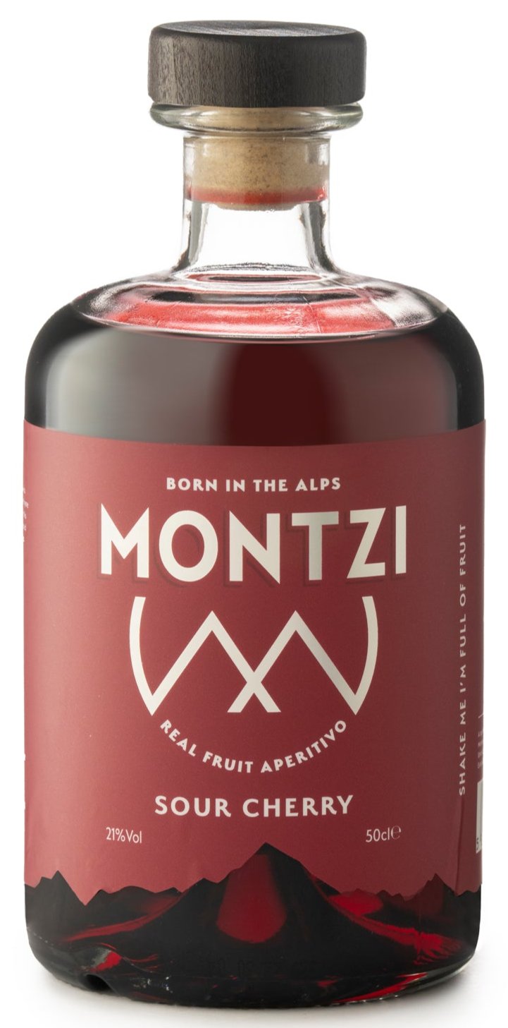 Montzi Sour Cherry Real Fruit Aperitivo 50cl – Distillers Direct