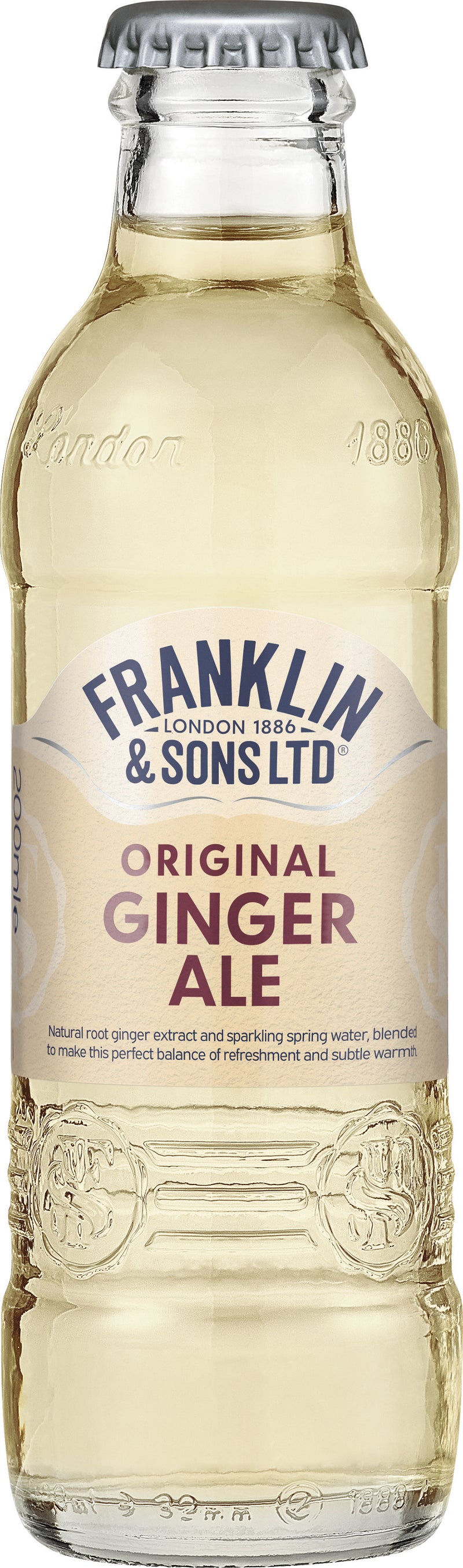 Franklin & Sons Ginger Ale 4x200ml