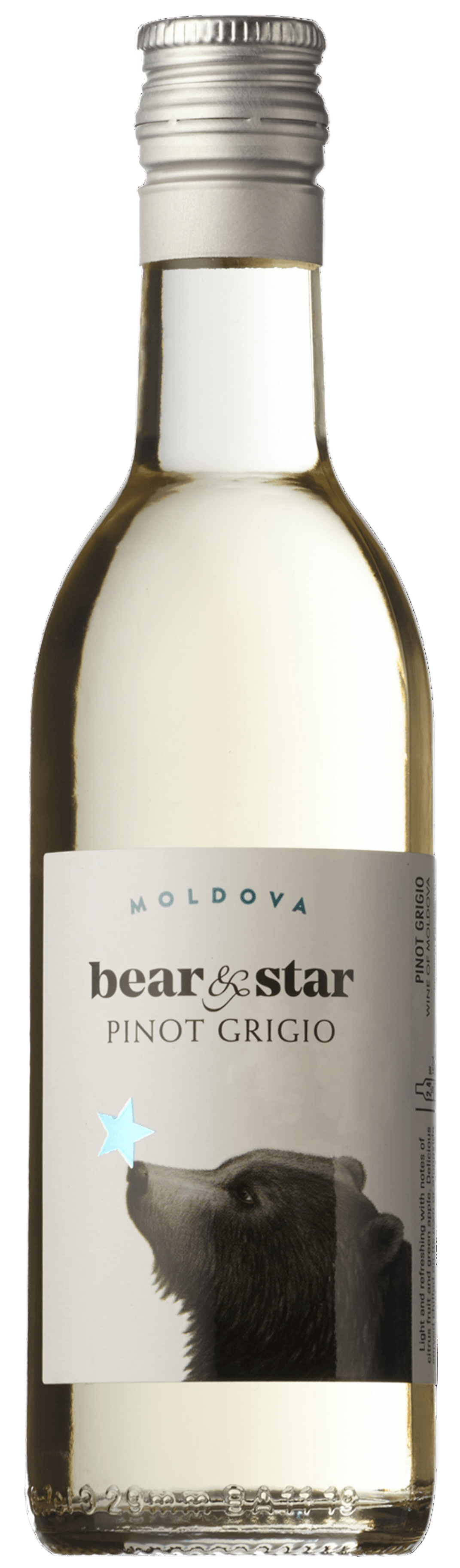 Bear & Star Pinot Grigio 24x187ml