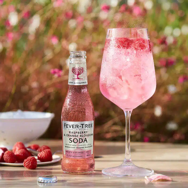 Fever-Tree Raspberry & Orange Blossom Soda 24x200ml