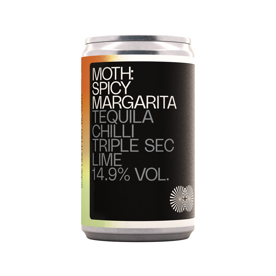 Moth Spicy Margarita Cans 12 x 125ml