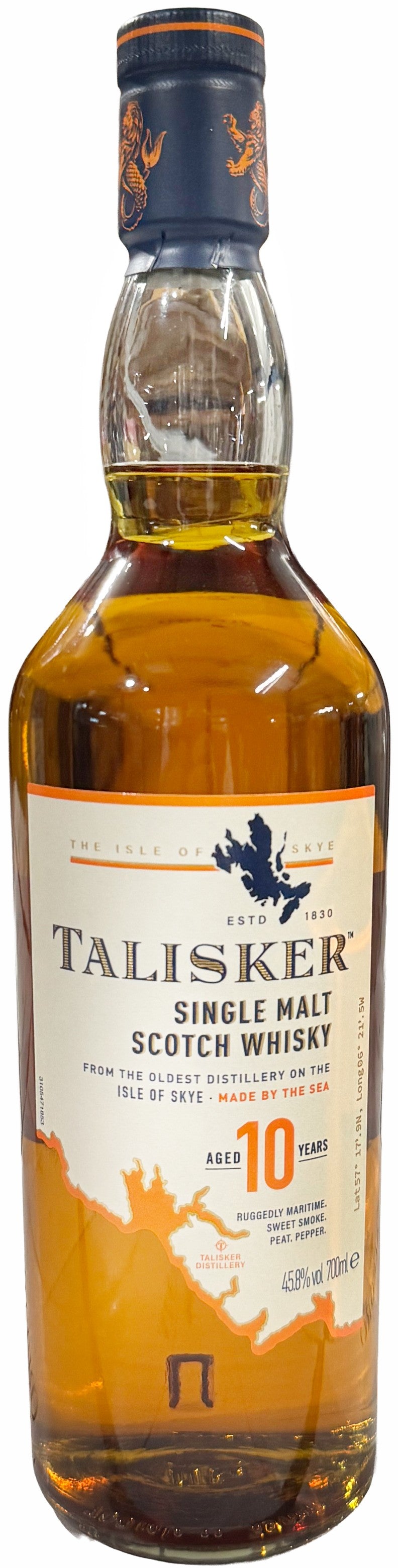 Talisker 10 Year Old Single Malt Whisky 70cl