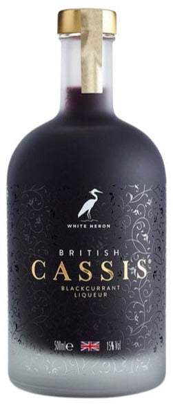 White Heron British Cassis 50cl
