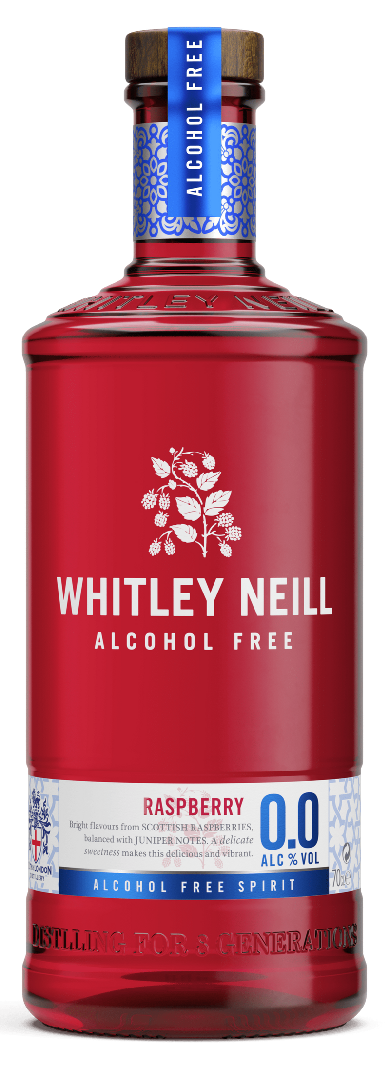 Whitley Neill Raspberry Gin 0% 70cl