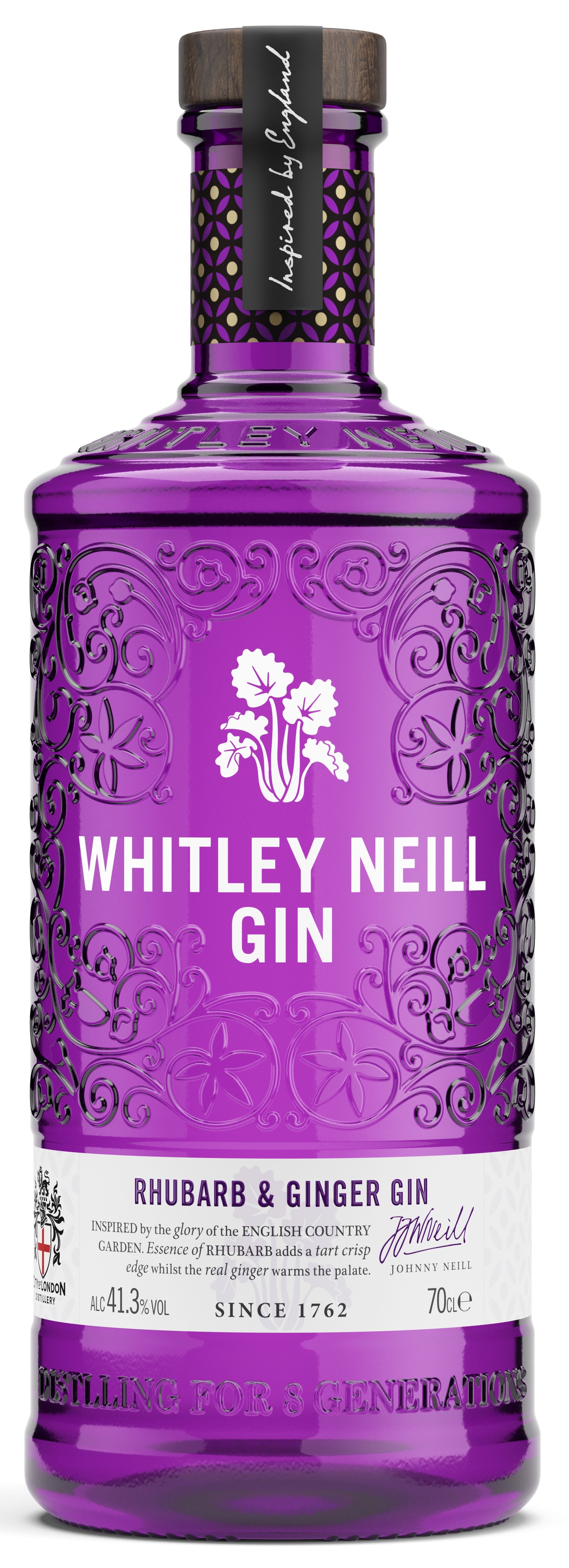 Whitley Neill Rhubarb and Ginger Gin 70cl – Distillers Direct