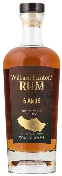 William Hinton 6 Year Old Madeira Cask Aged Rum 70cl