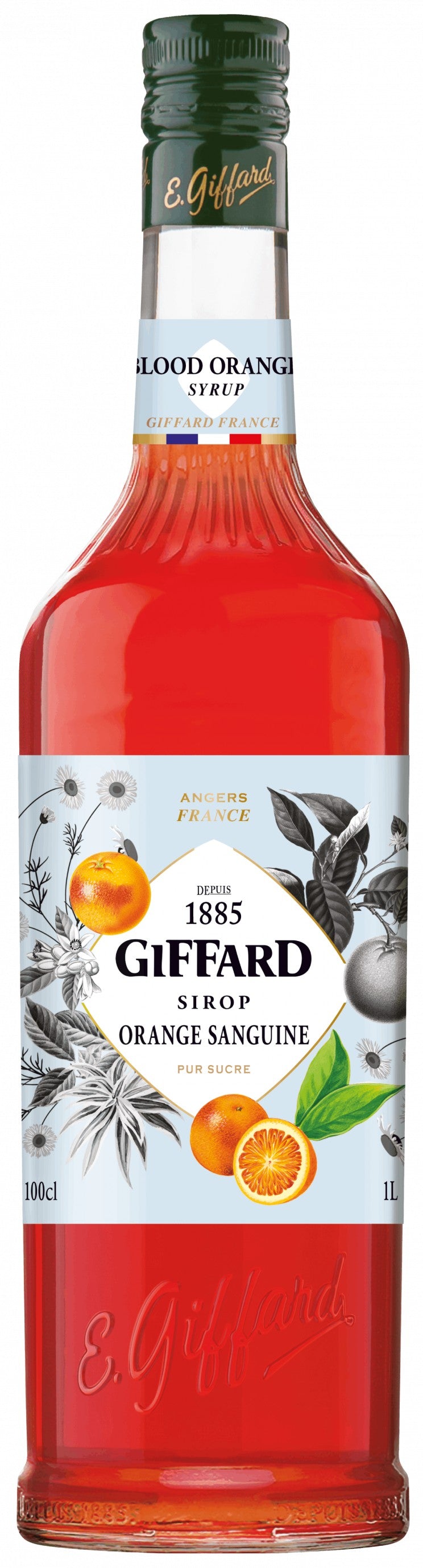 Giffard Blood Orange Syrup 1ltr