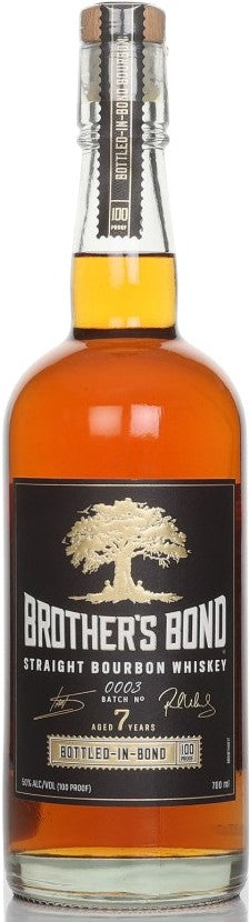 Brother's Bond 7 Year Old Bottled in Bond Straight Bourbon 70cl