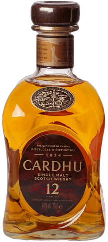 Cardhu 12 Year Old Whisky 70cl
