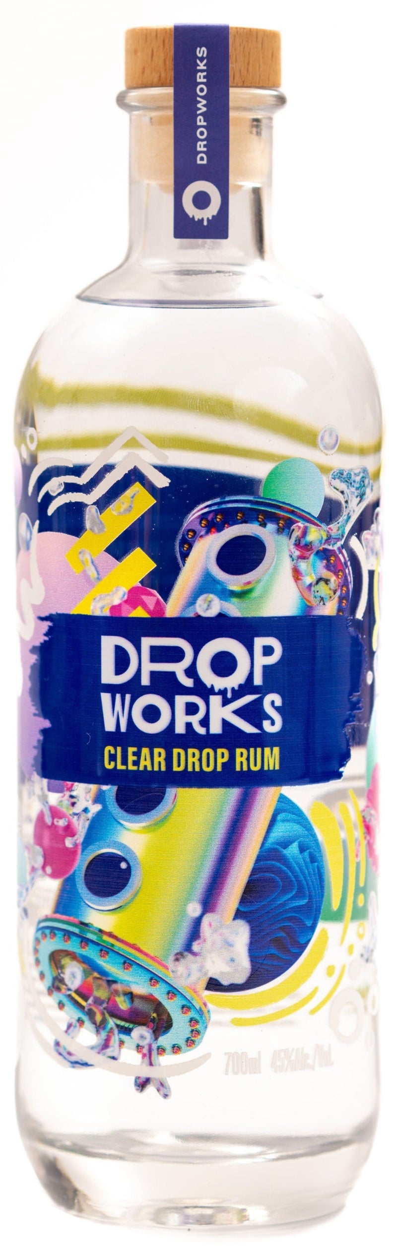 Dropworks Clear Drop Rum 70cl