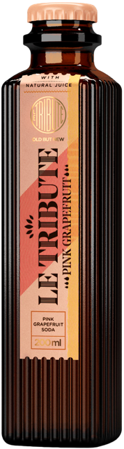 Le Tribute Pink Grapefruit Soda 24x200ml