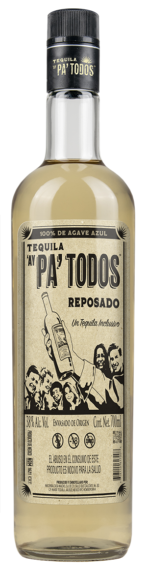 Pa'Todos Reposado Tequila 70cl