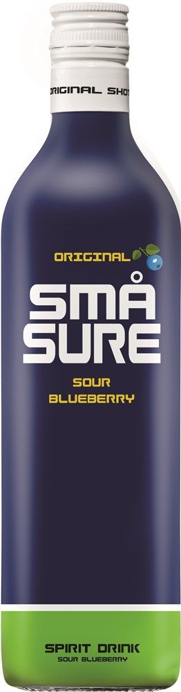 SMA Sure Sour Blueberry Shot 70cl
