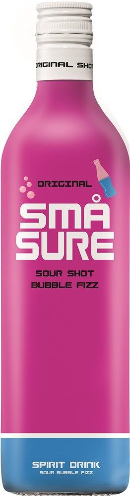 SMA Sure Sour Bubble Fizz Shot 70cl