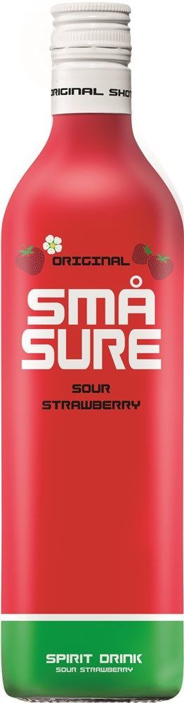 SMA Sure Sour Strawberry Shot 70cl