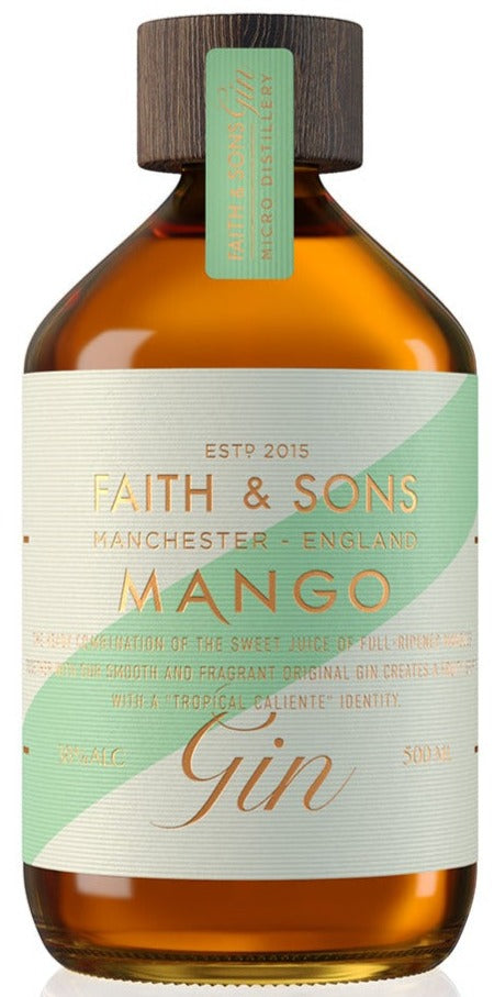 Faith & Sons Organic Mango Gin 50cl