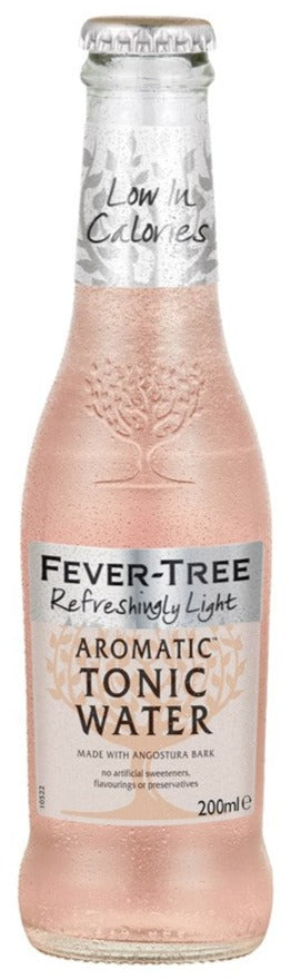 Fever-Tree Aromatic Refreshingly Light Tonic Water 24×200ml