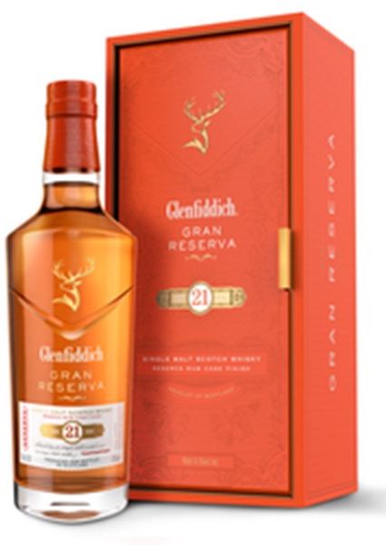 Glenfiddich 21 Year Old Reserva Rum Cask Finish Scotch Whisky 70cl