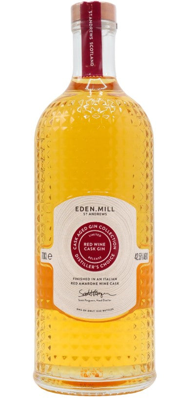 Eden Mill Red Wine Cask Gin 70cl