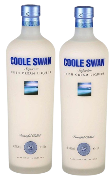 2 x Coole Swan Irish Cream Liqueur 1L