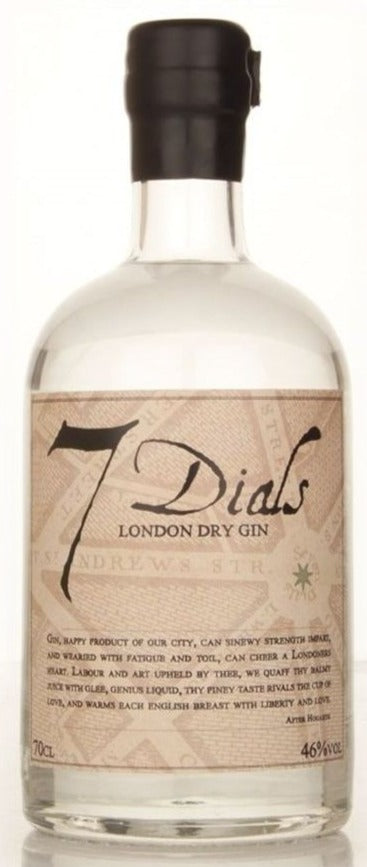 7 Dials London Dry Gin 70cl