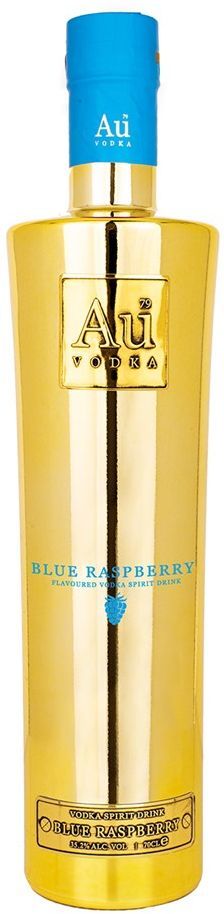 Au Blue Raspberry Vodka 70cl