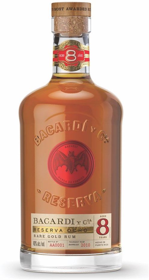 Bacardi 8 Year Old Rum 70cl